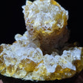 Golden Calcite Crystal Cluster – Natural Mineral Specimen for Collectors and Display