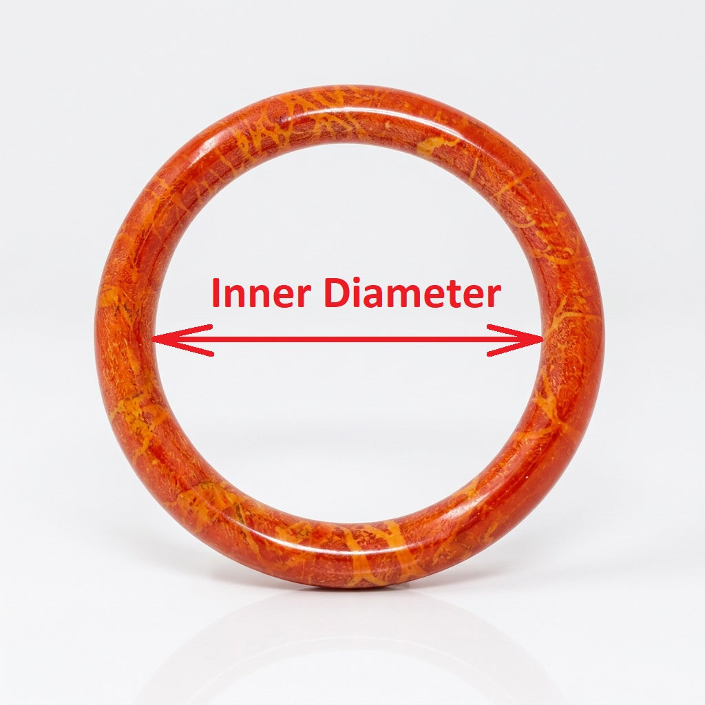 Red Coral Bangle, Custom Wrist Size, Handmade Natural Coral Jewelry