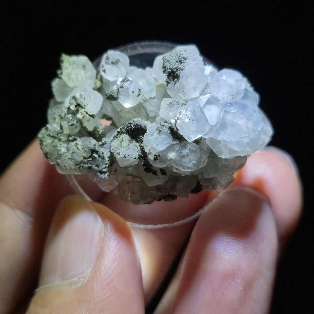 Natural White Calcite Crystal Cluster – Raw Mineral Specimen