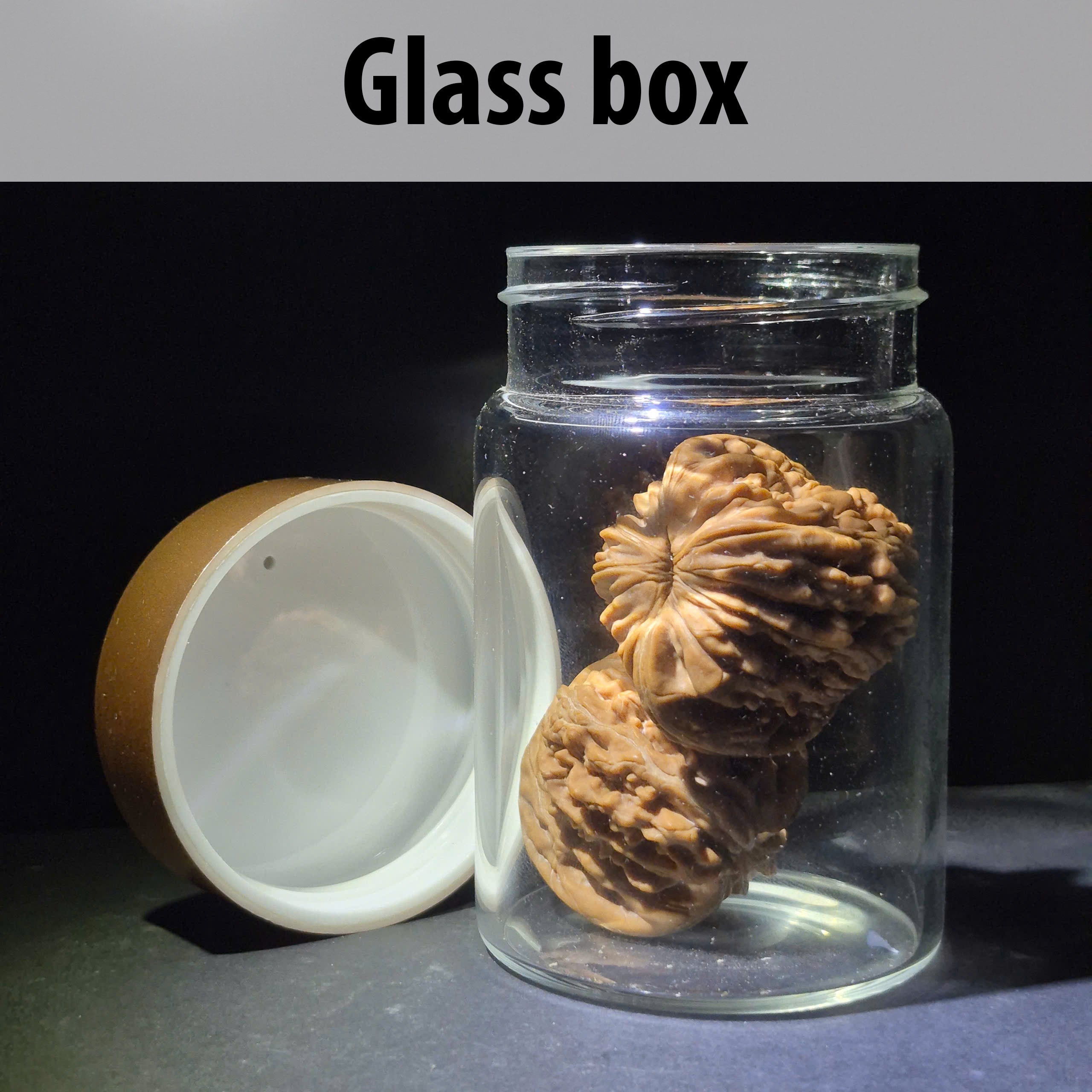 High Quality Wenwan Walnut Hand Rolling Balls, Finger Exercise, Relaxation Gift, Gift Box Included