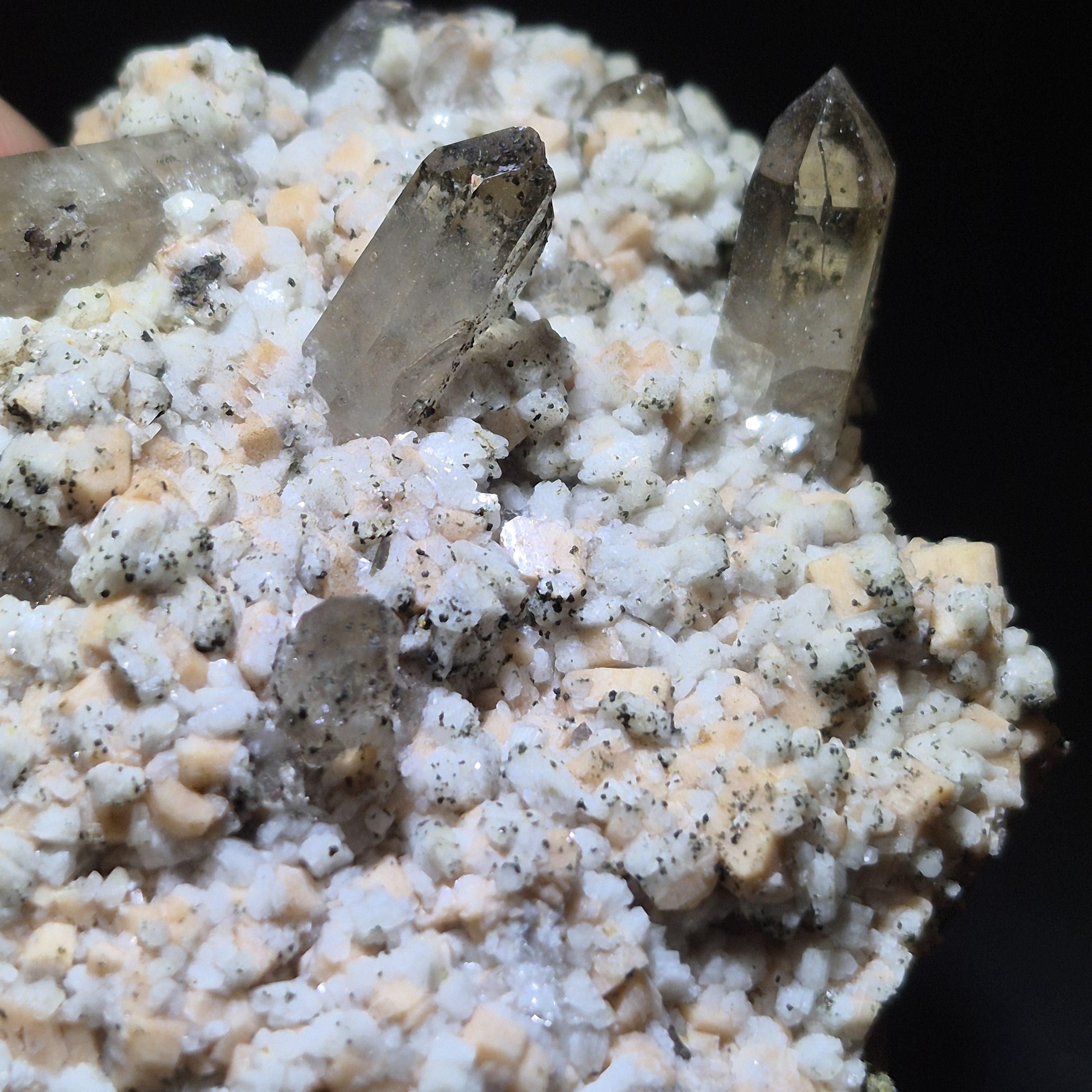 Feldspar with Quartz Cluster – Natural Mineral Specimen - Collectible Mineral for Display