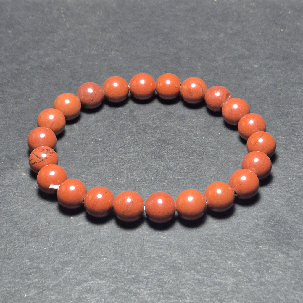 Red Marble Bracelet - Natural Energy Bracelet