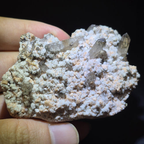 Feldspar with Quartz Cluster – Natural Mineral Specimen - Collectible Mineral for Display