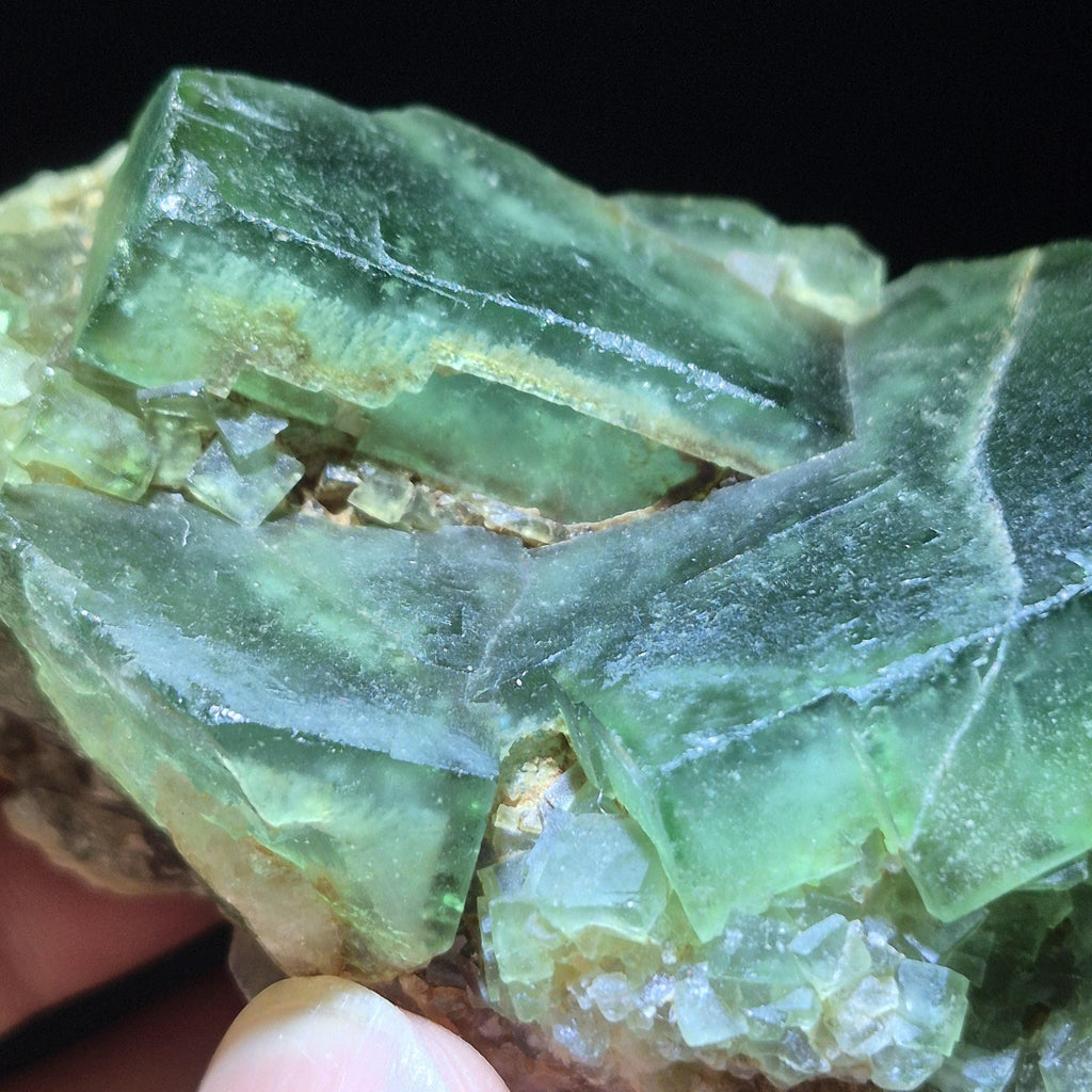 Natural Green Fluorite Specimen For Collectors