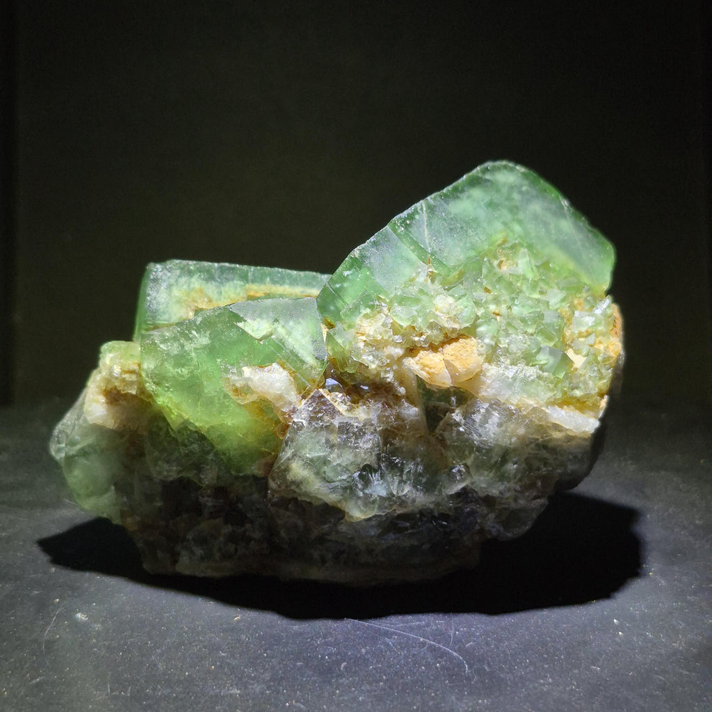 Natural Green Fluorite Specimen For Collectors
