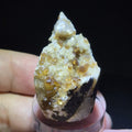 Honey Calcite Crystal Cluster, Raw Calcite Stone for Mineral Collection