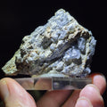 Natural Clear Flourite Crystal Cluster on Matrix - Raw Mineral Specimen