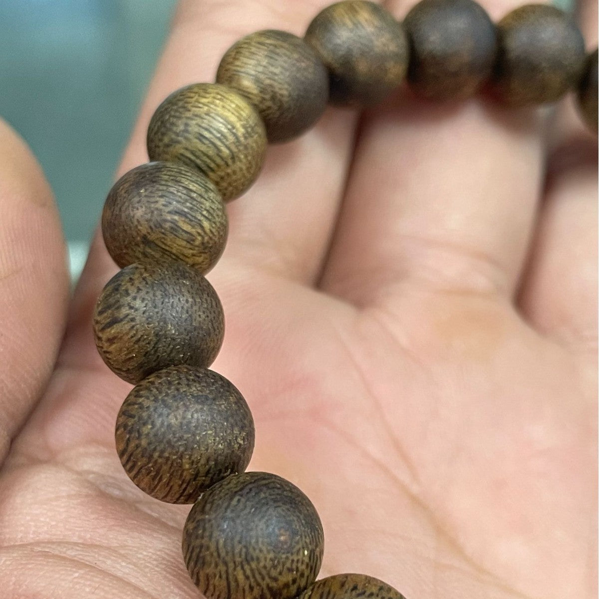 10mm Premium Kyara Agarwood Bracelet, Natural Agarwood Bead, OUD Seductive Fragrance