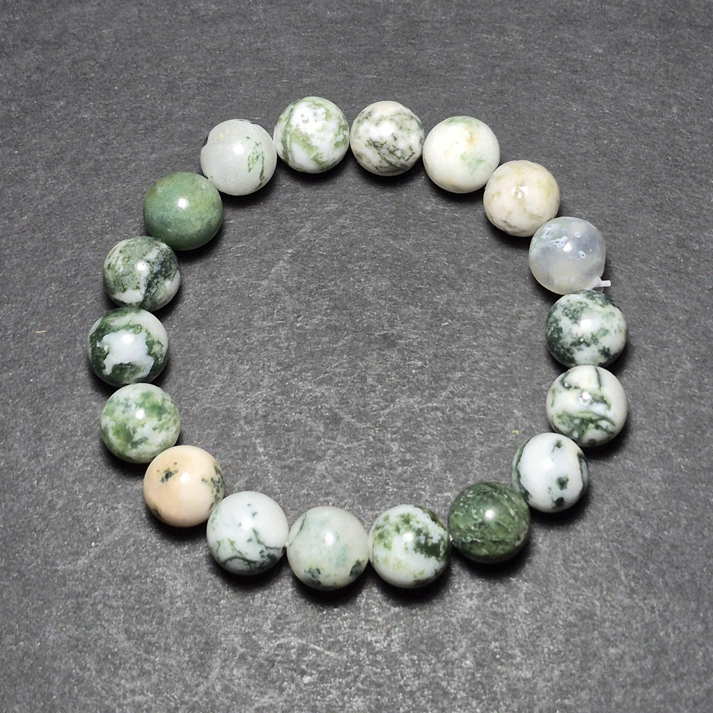 Green Marble Bracelets for Men and Women – Minimalist Jewelry Easy to Match