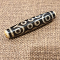 Tibetan 21 Eyes Dzi Bead, High Polished Dzi with Sharp Patterns, Premium Spiritual Talisman