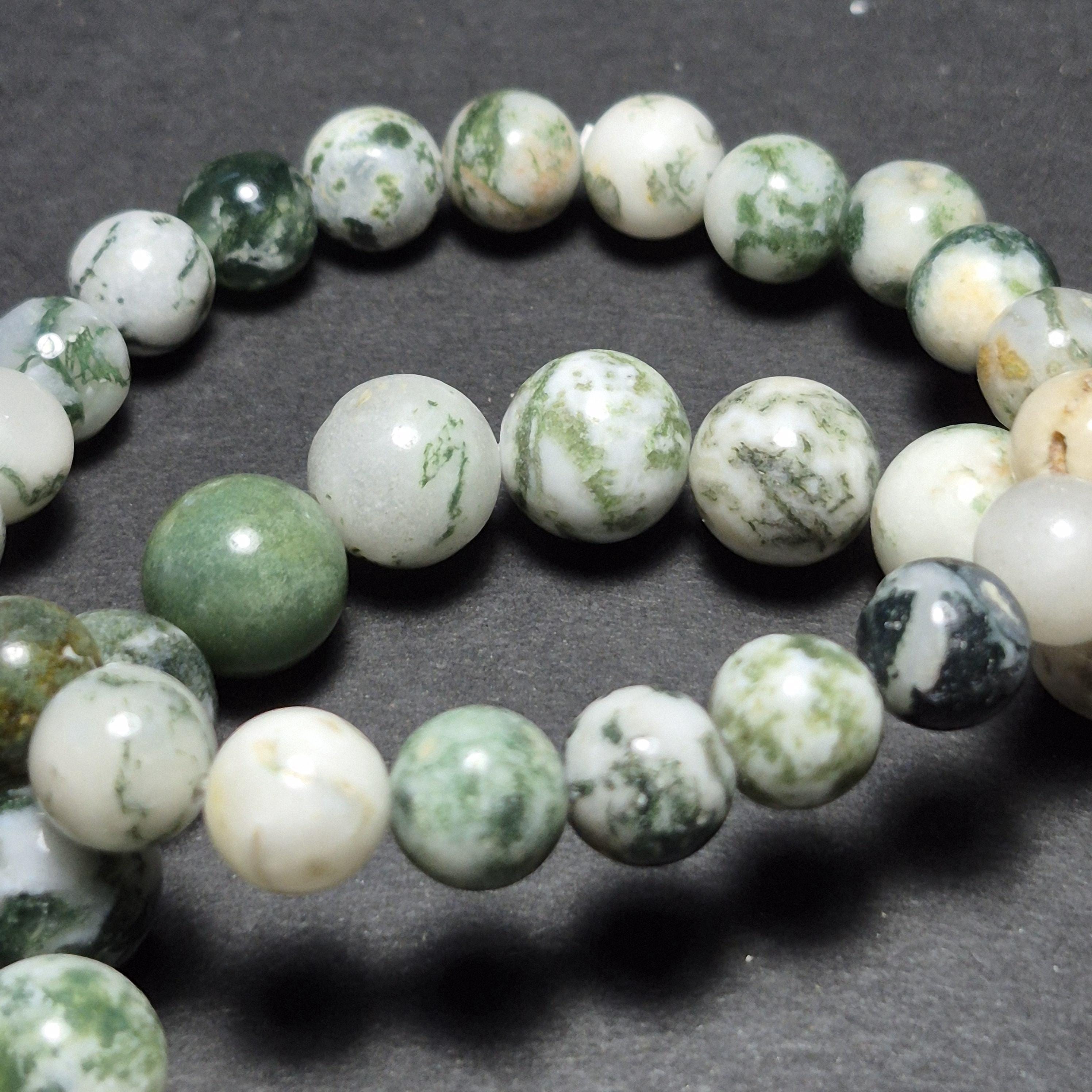 Green Marble Bracelets for Men and Women – Minimalist Jewelry Easy to Match