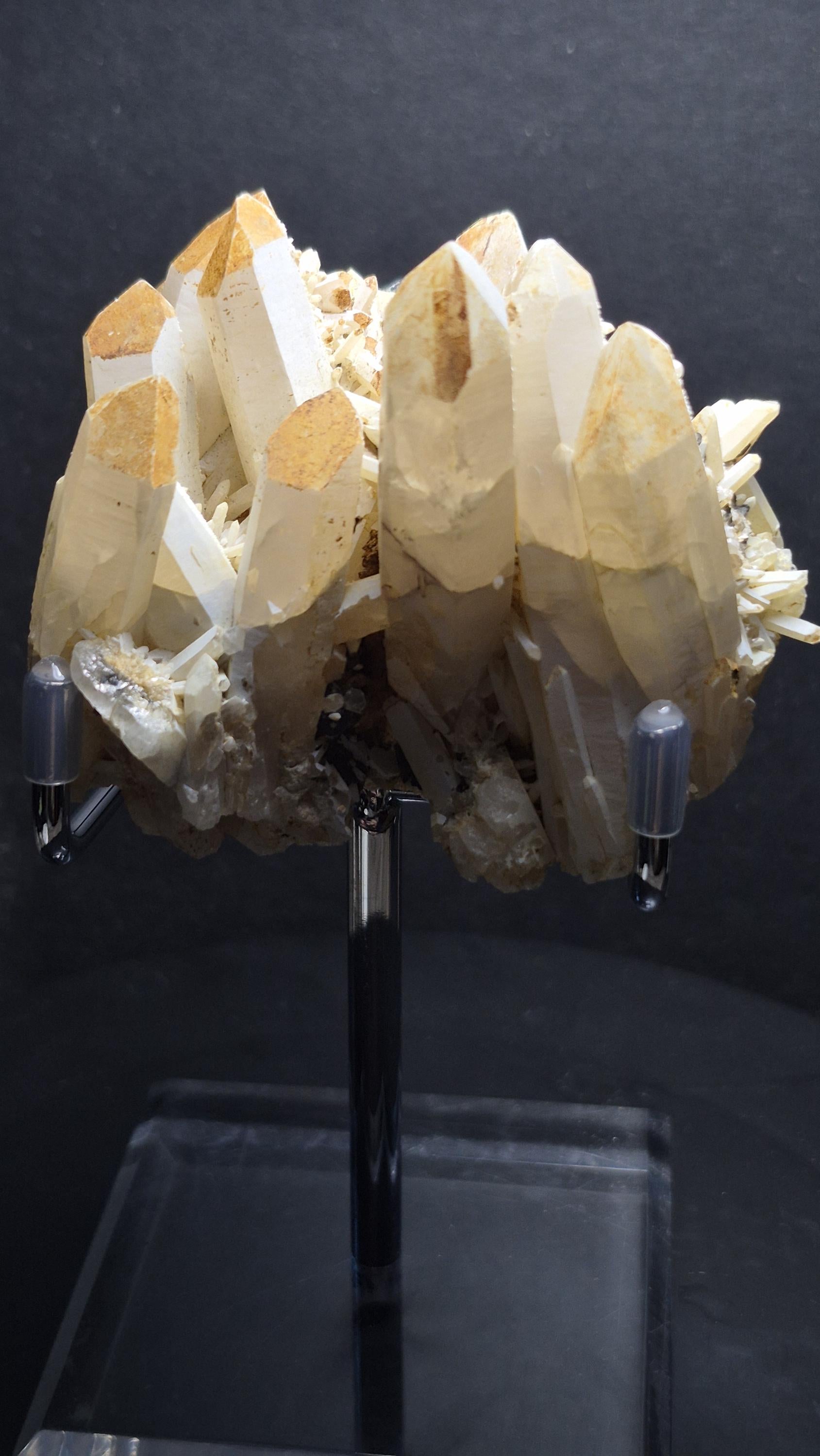 Quartz Crystal Cluster, Mineral Specimen for Collection or Display Collectible Specimen