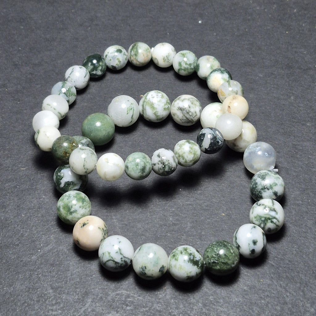 Green Marble Bracelets for Men and Women – Minimalist Jewelry Easy to Match
