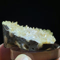 Natural Yellow Calcite Drusy Cluster - Sparkling Crystal Specimen - Raw Mineral for Collectors