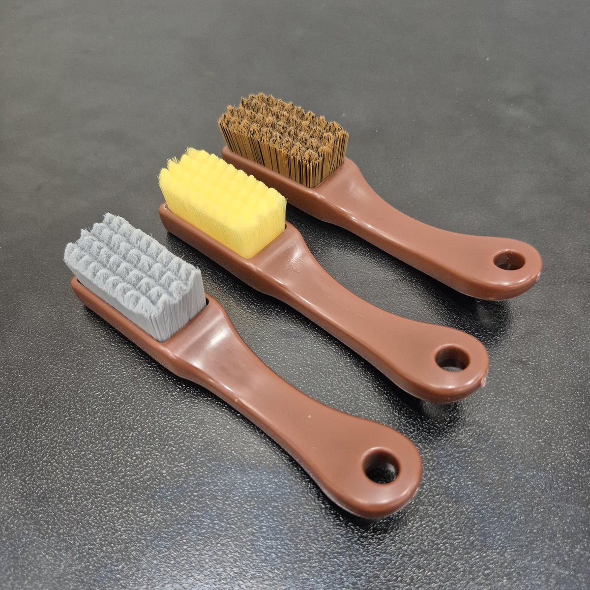 Walnut Wenwan Cleaning Brush, Soft Medium Hard Bristles, Hand Exercise Walnut Polishing Brush