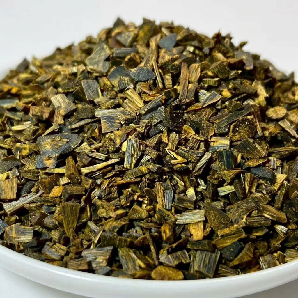 Ảnh cận các mảnh gỗ trên nền trắng