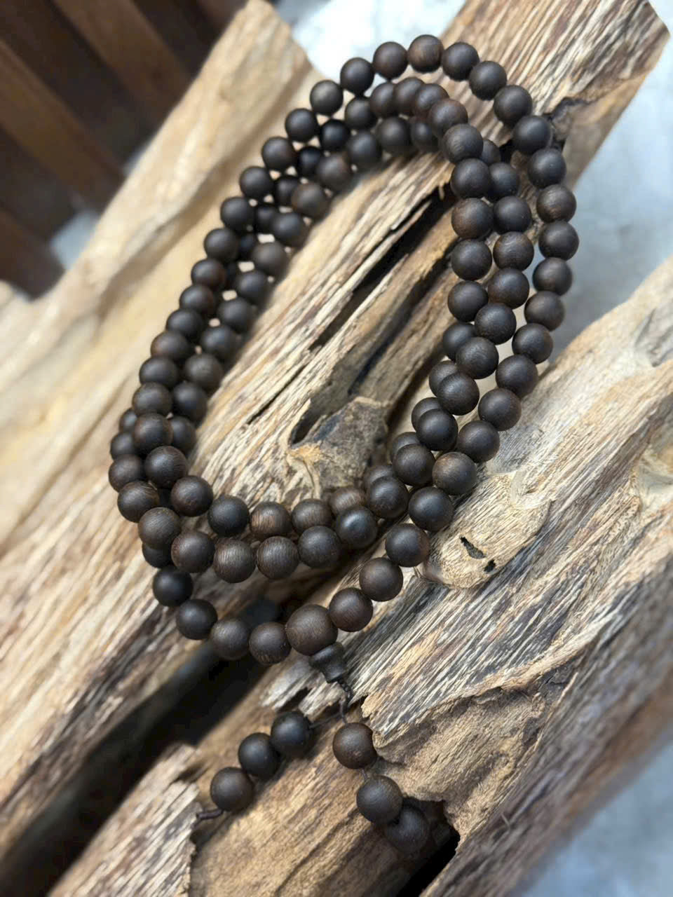 28 Bead 8mm Sinking Agarwood For Cindy